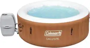 Aufblasbarer runder Whirlpool – tragbarer Outdoor-Spa